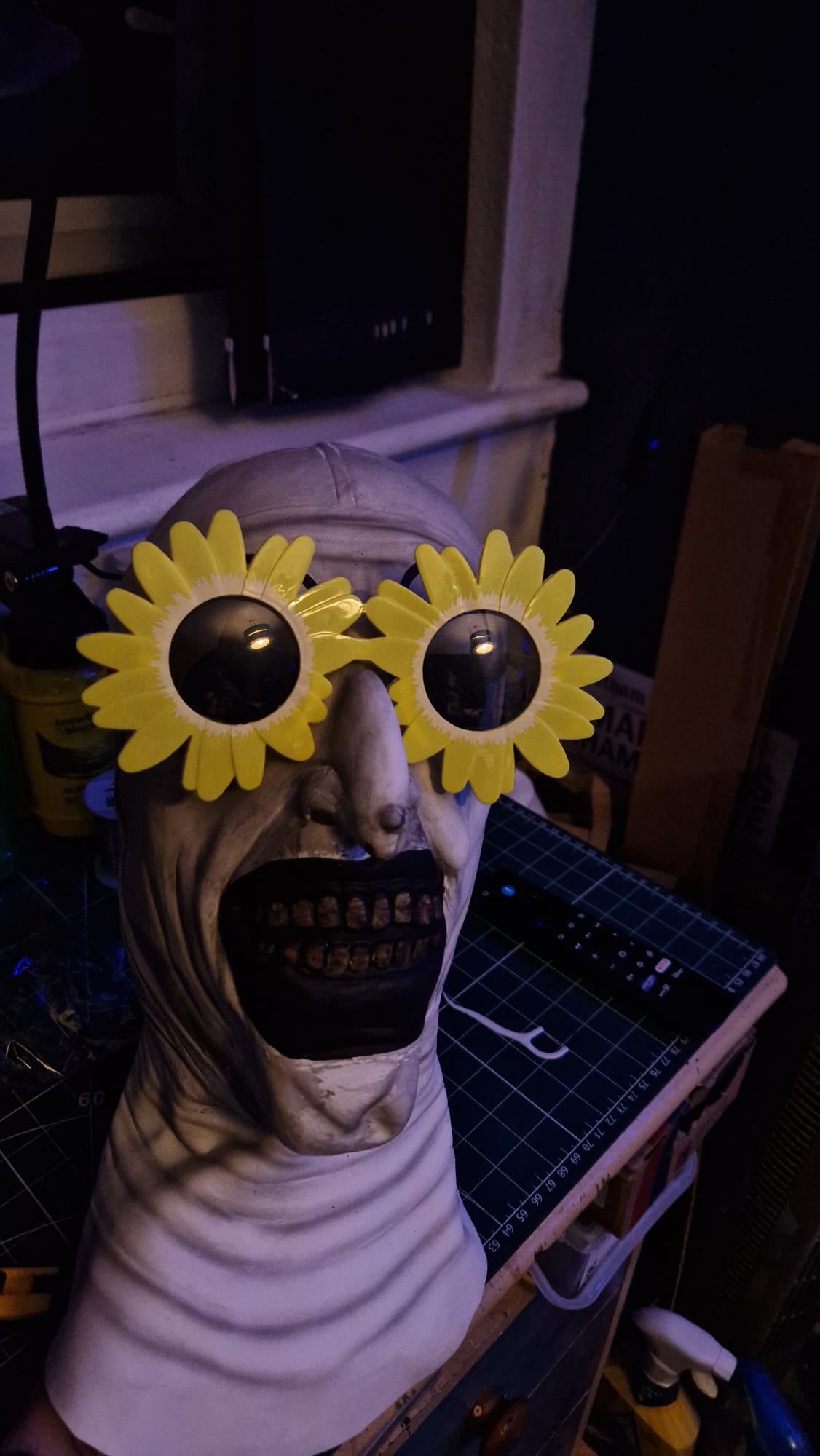 TERRIFIER ONE WRAPPED BOX WITH GLASSES SIGNED BY DAVID THORNTON - Image 7