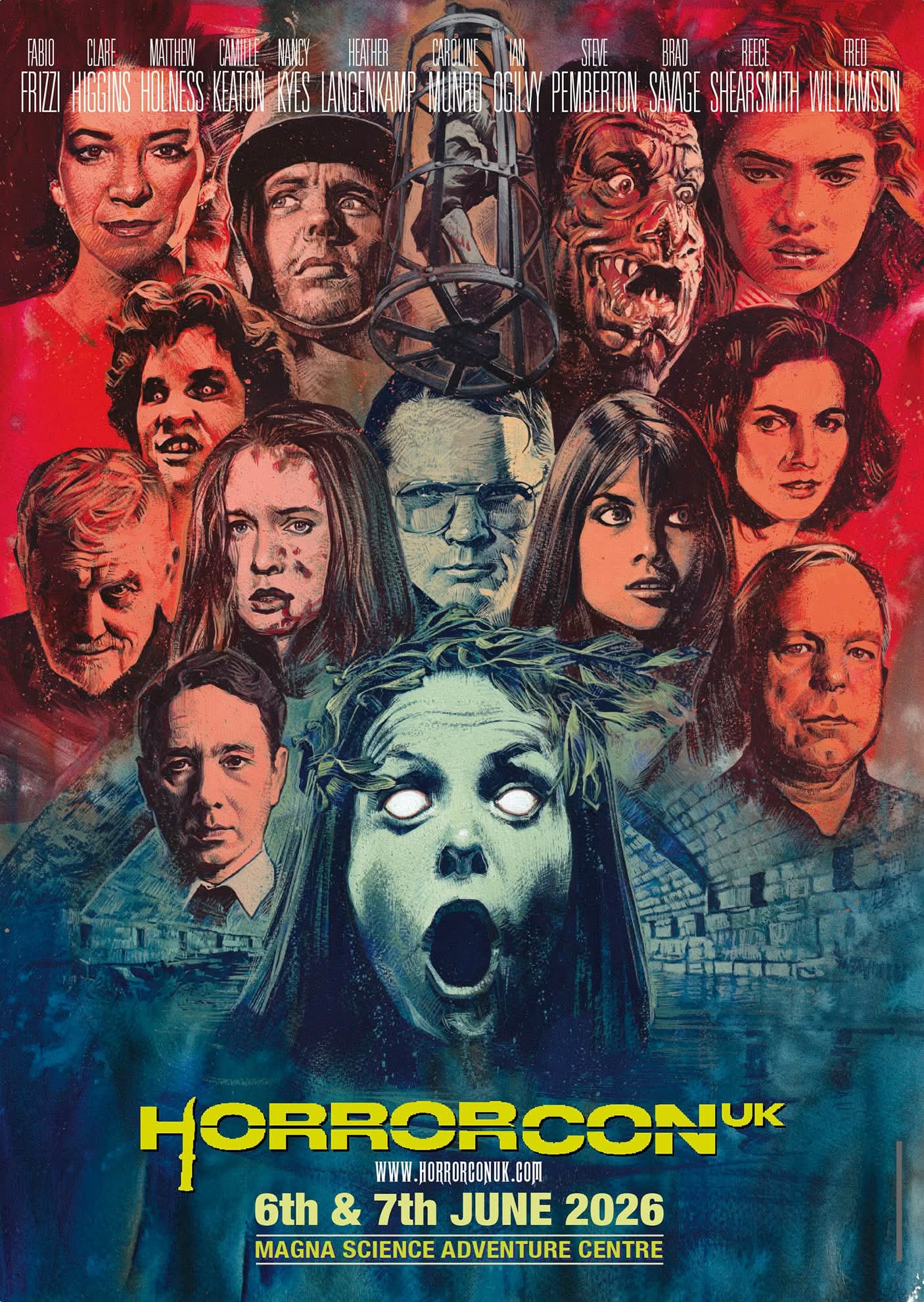 HORRORCON UK SHEFFIELD SATURDAY 6TH AND SUNDAY 7TH JUNE 2026